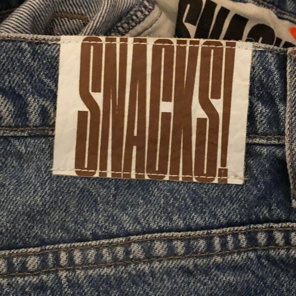 NWT MOTHER SNACKS The Candy Stick Maxi Denim Skirt Dine N' Dash 28 MSRP $238 - Picture 10 of 13